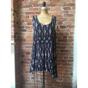 (PLUS) Mossimo Sleeveless Boho Tunic Dress